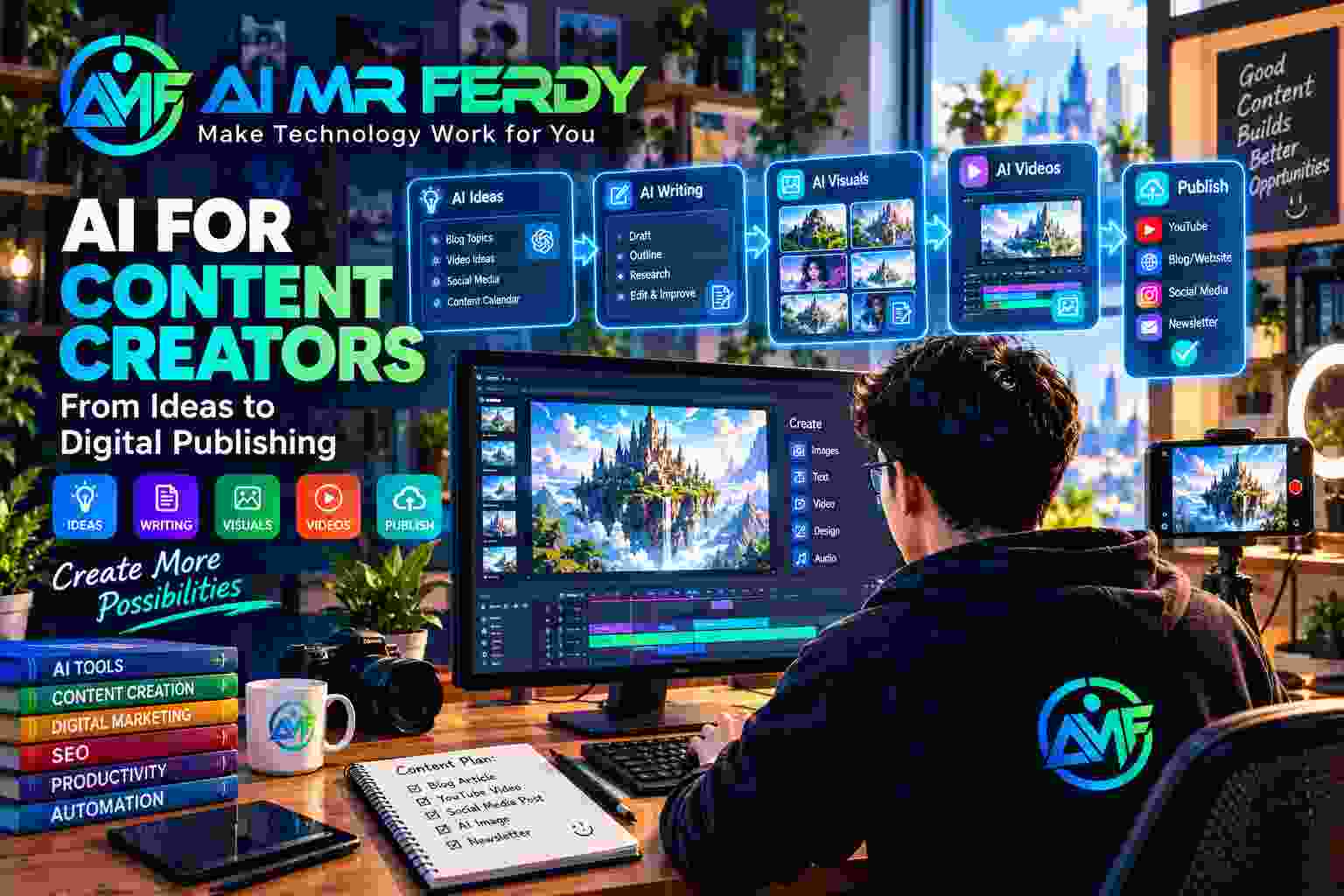 AI Mr Ferdy untuk AI Content Creation yang Lebih Efektif