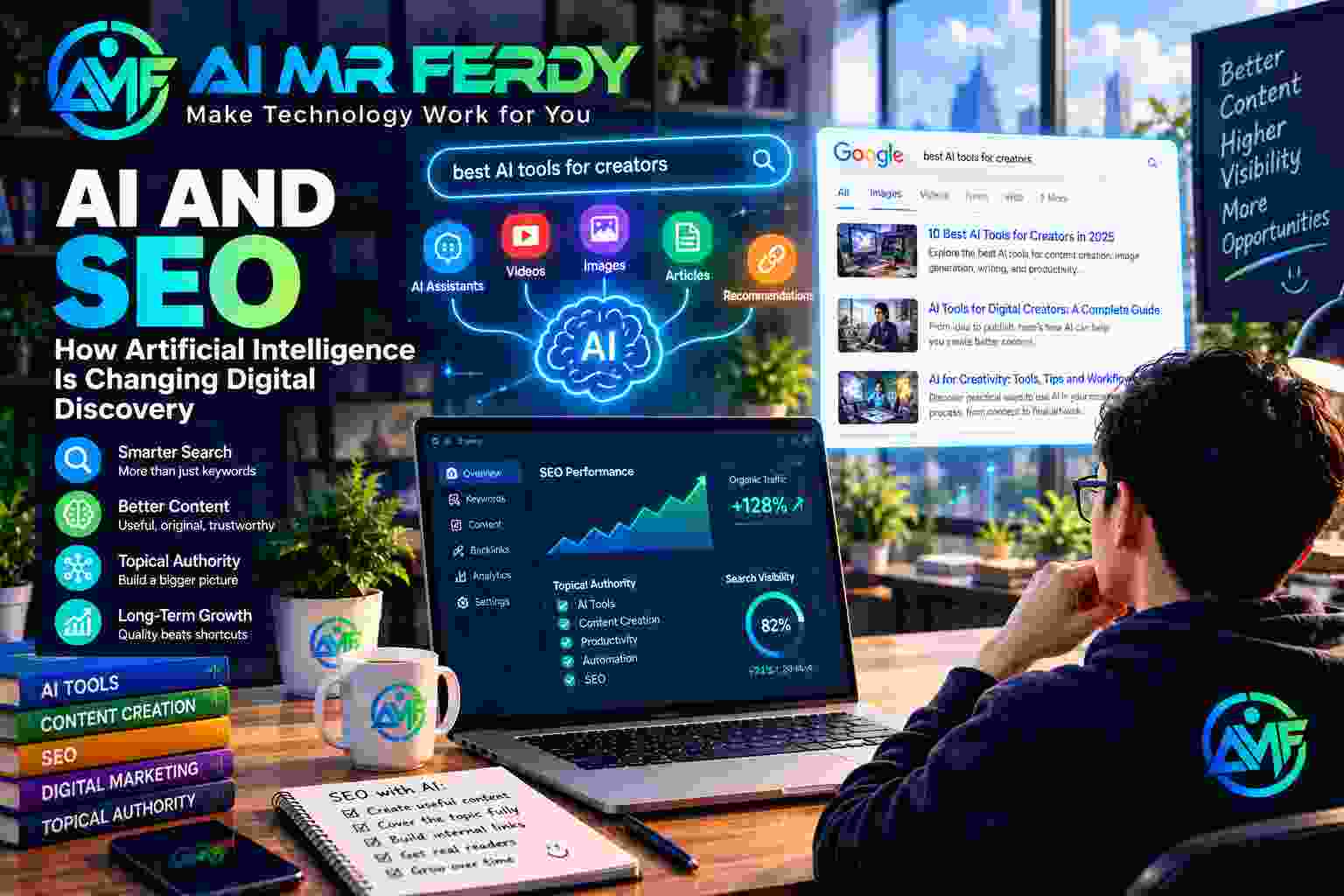 AI Mr Ferdy dan AI SEO untuk Strategi Konten